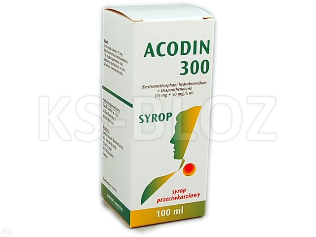 Acodin Duo interakcje ulotka syrop (15mg+50mg)/5ml 100 ml (but.)