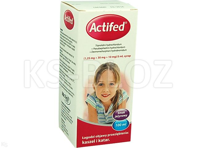 Actifed interakcje ulotka syrop (1,25mg+30mg+10mg)/5ml 