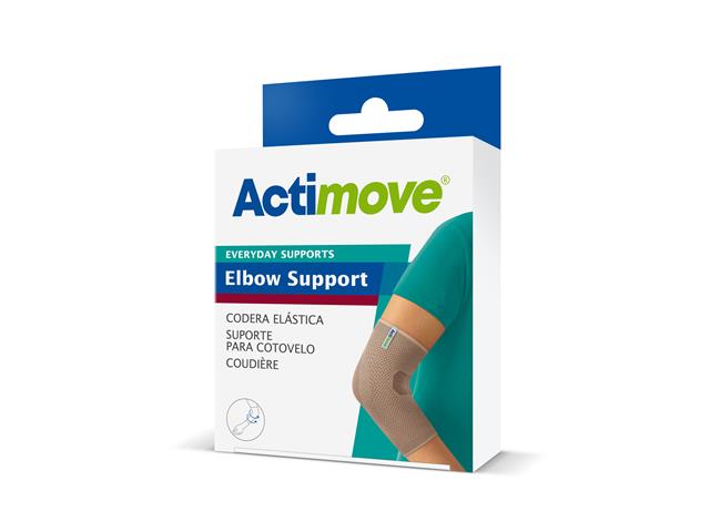 Actimove Elbow Support Opaska na łokieć beżowa L interakcje ulotka   1 szt.