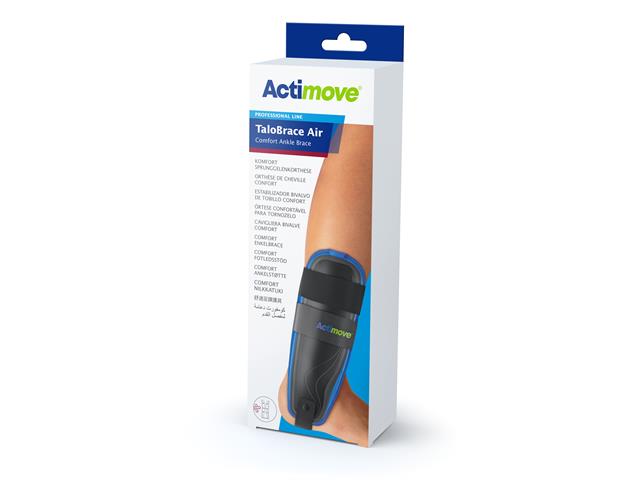 ACTIMOVE TALOBRACE AIR Orteza stawu skokowego BLACK LEFT L/XL interakcje ulotka orteza  1 szt.