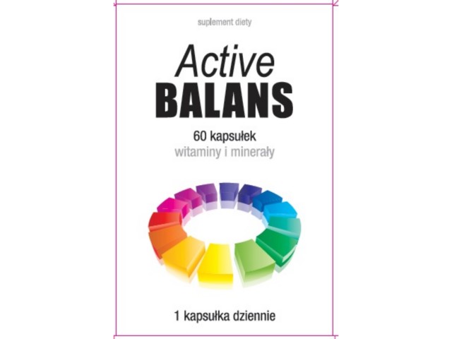 Active Balans interakcje ulotka kapsułki  60 kaps.