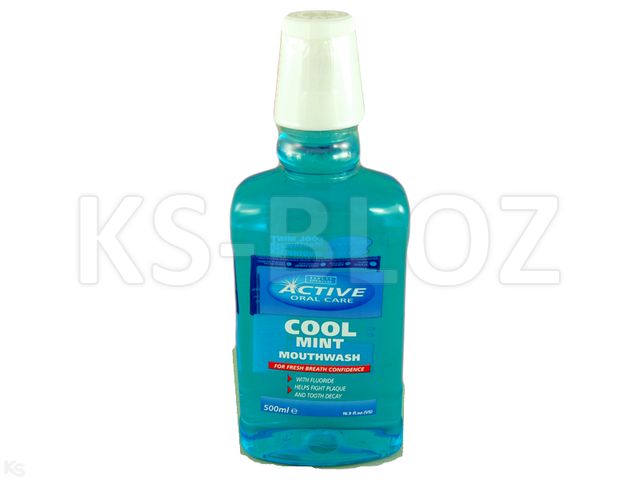 Active Zimna Mięta Płyn do płukania ust interakcje ulotka płyn - 500 ml
