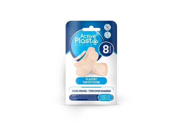 ActivePlast Plastry turystyczne interakcje ulotka plaster - 8 szt.