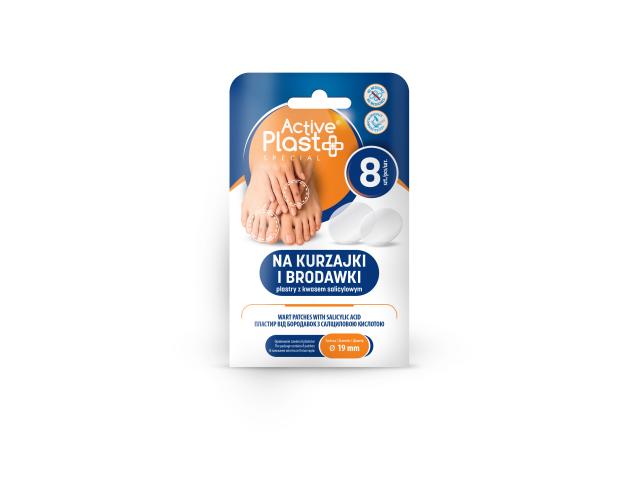 ActivePlast Special Plastry na kurzajki i brodawki z kwasem salicylowym interakcje ulotka plaster - 8 szt.