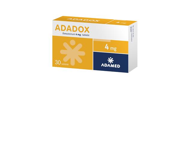 Adadox interakcje ulotka tabletki 4 mg 30 tabl.