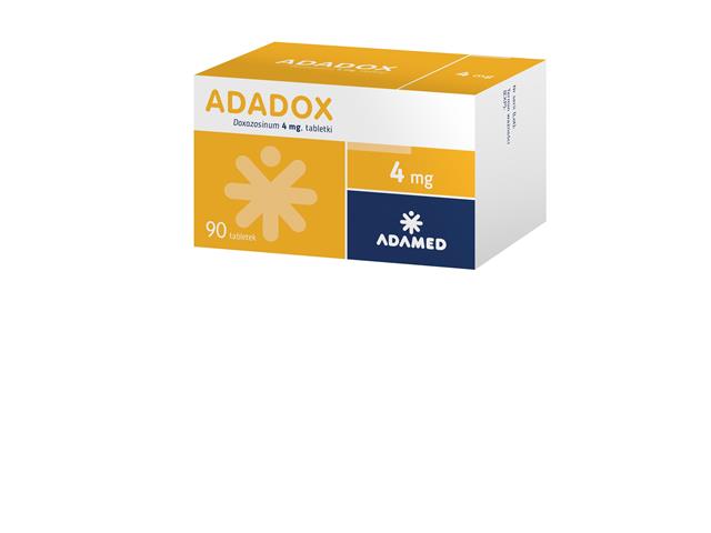 Adadox interakcje ulotka tabletki 4 mg 90 tabl.