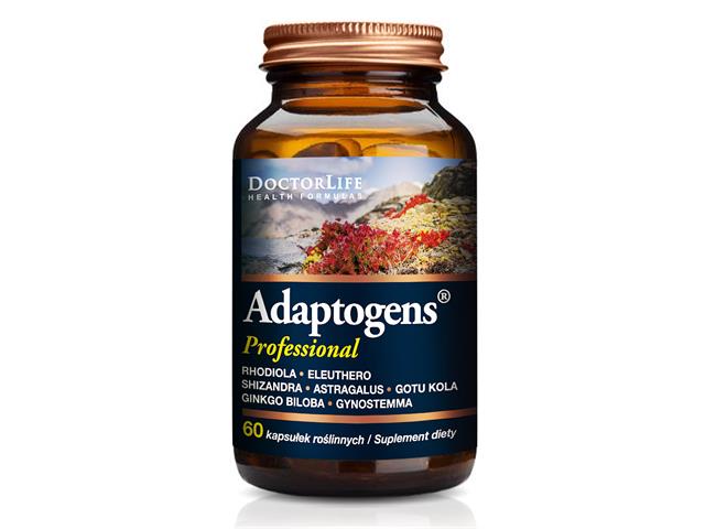 Adaptogens Professional interakcje ulotka kapsułki  60 kaps.