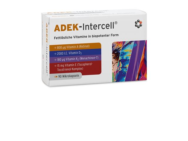 ADEK-Intercell interakcje ulotka kapsułki - 90 kaps.