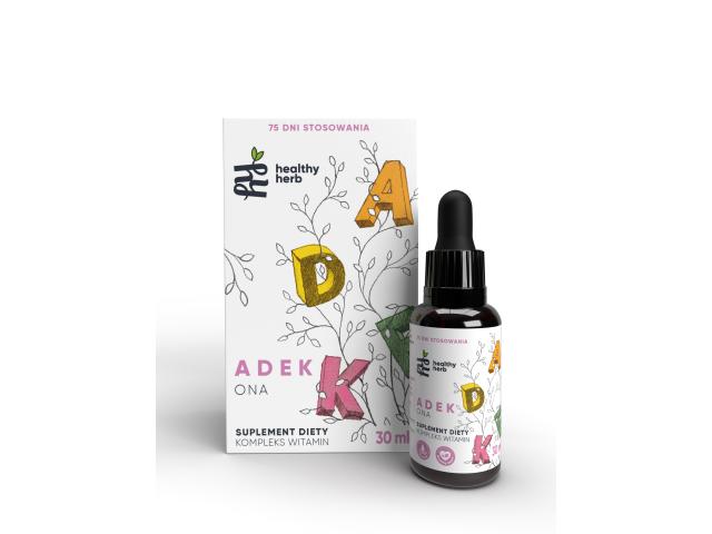 ADEK Ona interakcje ulotka płyn - 30 ml