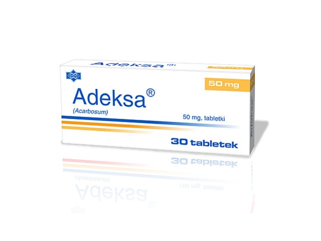 Adeksa interakcje ulotka tabletki 50 mg 30 tabl.