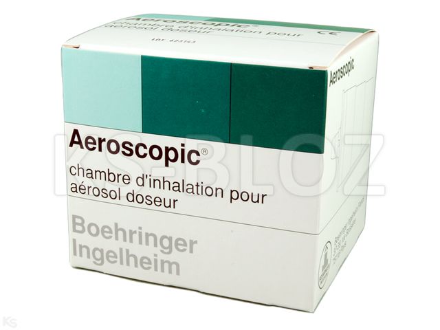 Aeroscopic kom.inhal. interakcje ulotka  - 1 szt.