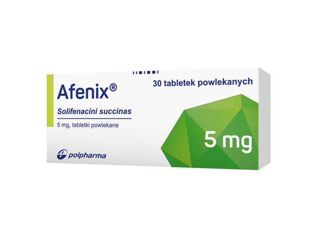 Afenix interakcje ulotka tabletki powlekane 5 mg 