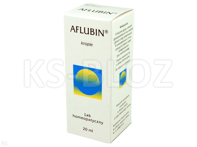 Aflubin interakcje ulotka krople doustne, roztwór - 20 ml