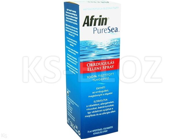 Afrin PureSea Udrażnianie nosa interakcje ulotka aerozol do nosa, roztwór  75 ml