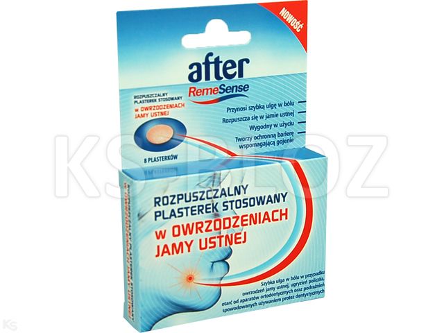 After interakcje ulotka plaster - 8 szt.