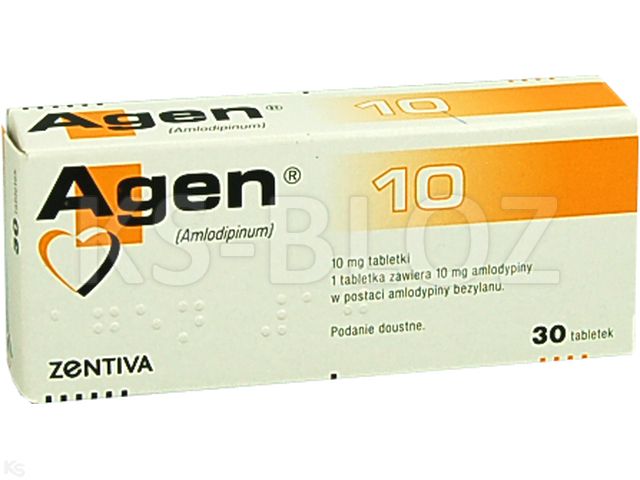 Agen 10 interakcje ulotka tabletki 10 mg 