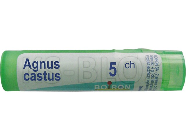 Agnus Castus 5 CH interakcje ulotka granulki  4 g