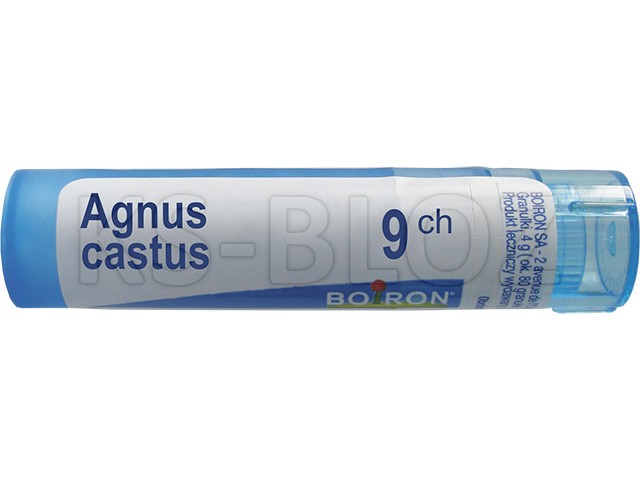 Agnus Castus 9 CH interakcje ulotka granulki  4 g