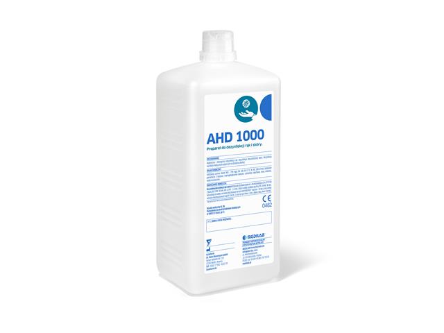 AHD 1000 Płyn na skórę interakcje ulotka płyn dezynfekujący  1 l | butelka