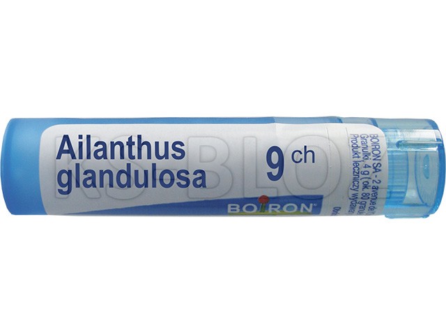 Ailanthus Glandulosa 9 CH interakcje ulotka granulki  4 g