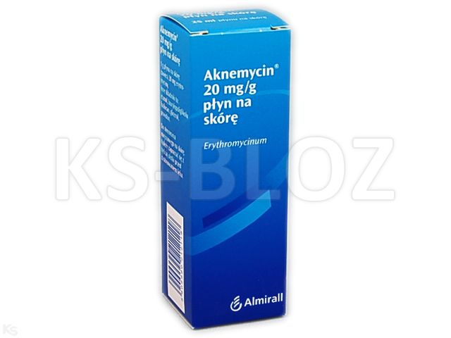 Aknemycin interakcje ulotka płyn do stosowania na skórę 0,02 g/g 25 ml