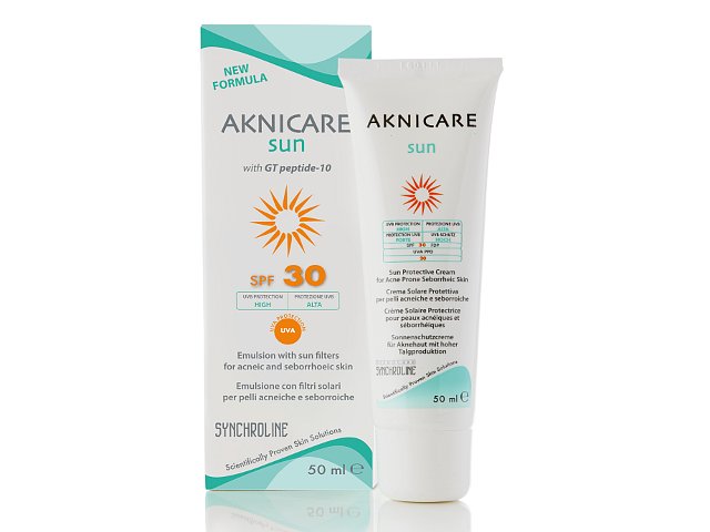 Aknicare Sun Krem przeciwsłoneczny ochronny SPF 30 interakcje ulotka krem  50 ml