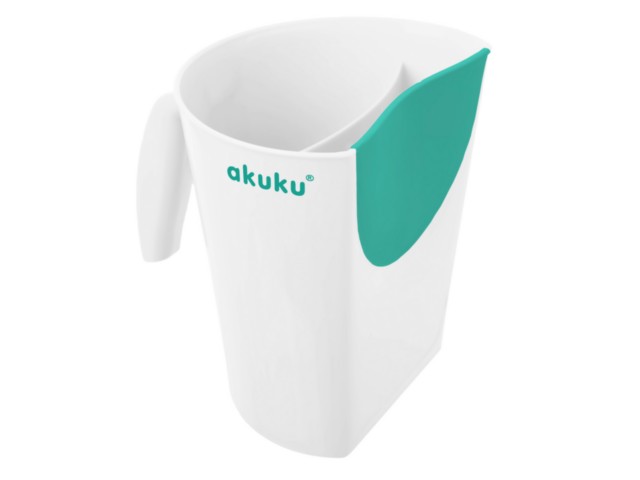 AKUKU Kubek do spłukiwania głowy Biało/Miętowy A0430 interakcje ulotka  - 1 szt.