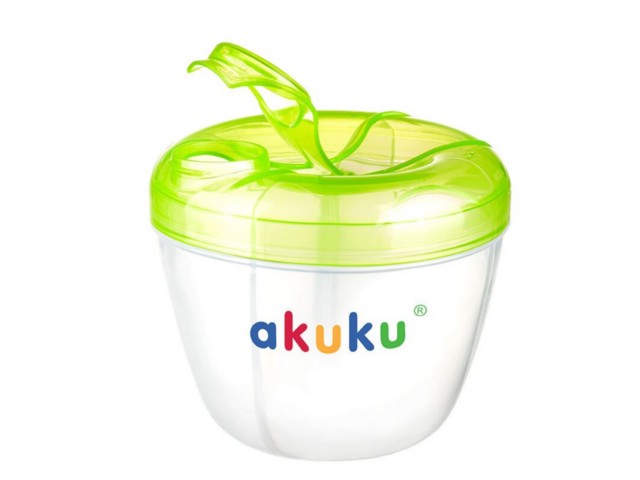 AKUKU Pojemnik na mleko w proszku 4 komorowy A0361 interakcje ulotka  - 1 szt.