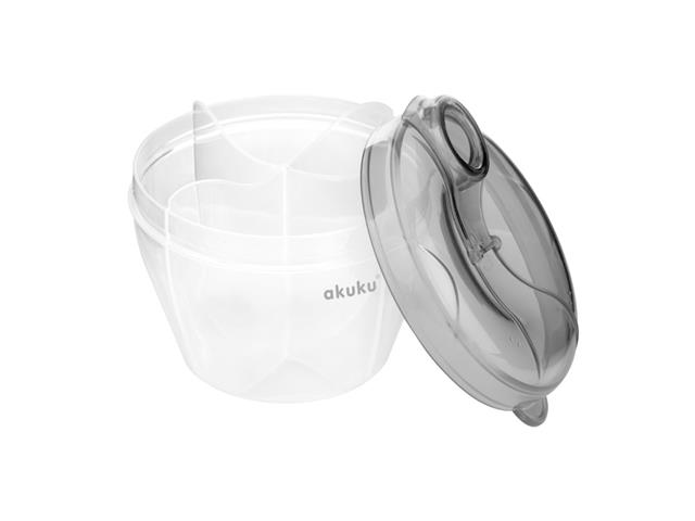 AKUKU Pojemnik na mleko w proszku Grey A0561 interakcje ulotka pojemnik - 1 szt.