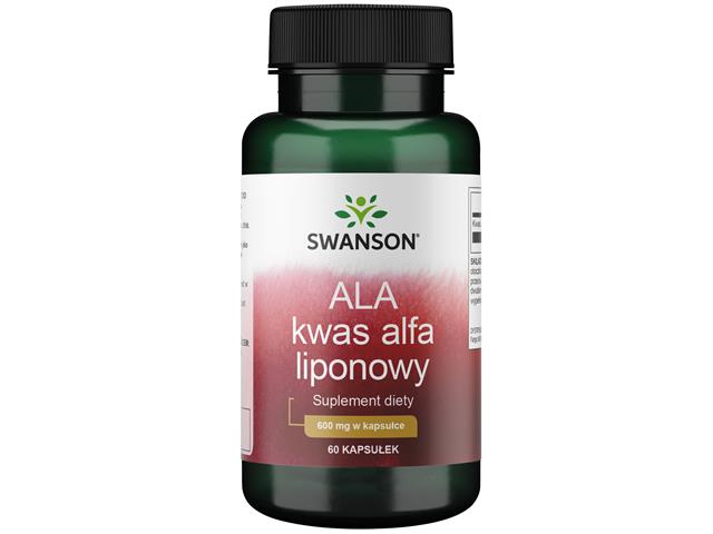 Ala - Kwas Alfa Liponowy interakcje ulotka kapsułki 600 mg 60 kaps.