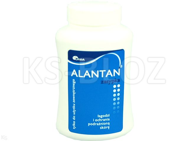 Alantan interakcje ulotka zasypka - 50 g