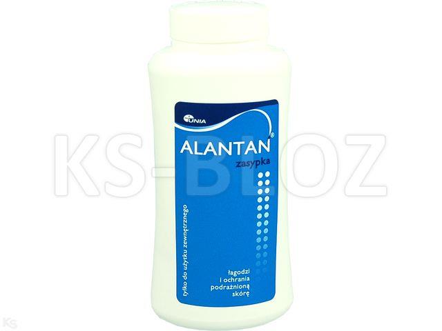 Alantan interakcje ulotka zasypka  100 g