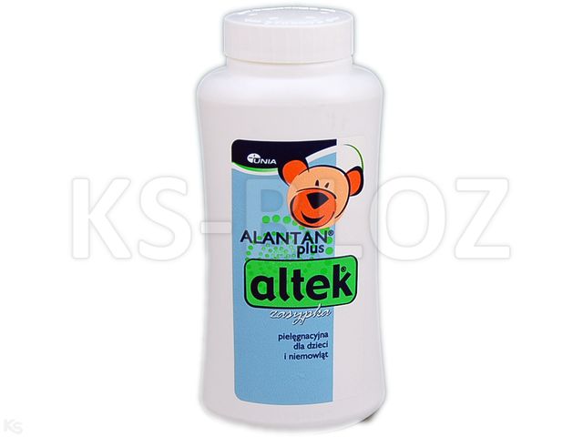 Alantan Plus Altek dla dzieci interakcje ulotka zasypka  100 g