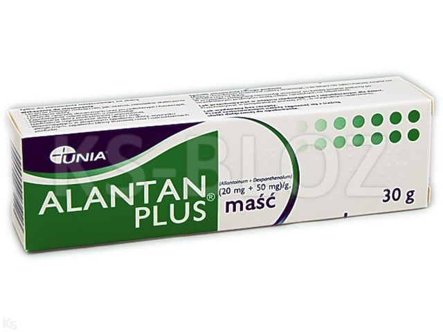 Alantan Plus interakcje ulotka maść (20mg+50mg)/g 30 g