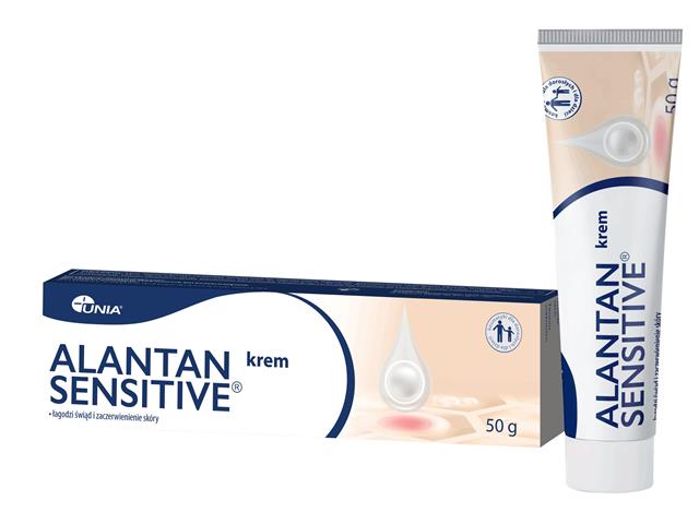 Alantan Sensitive interakcje ulotka krem - 50 g