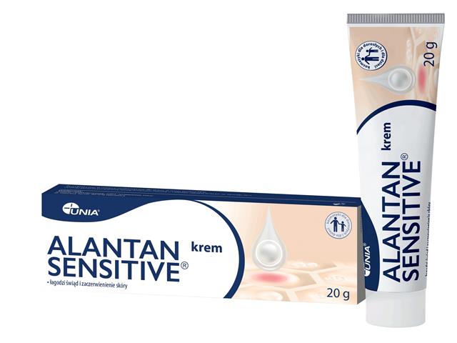 Alantan Sensitive interakcje ulotka krem - 20 g