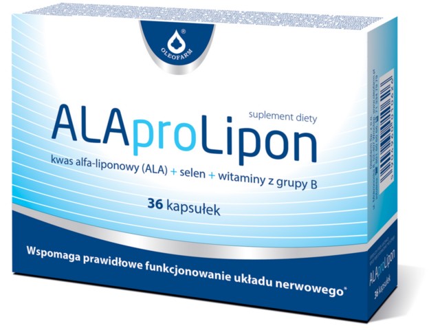 Alaprolipon interakcje ulotka kapsułki - 36 kaps.