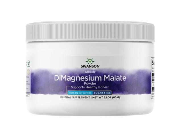 Albion DiMagnesium Malate Powder interakcje ulotka proszek - 60 g