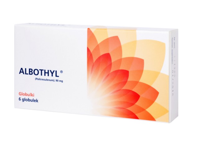 Albothyl interakcje ulotka globulki dopochwowe 90 mg 6 glob.