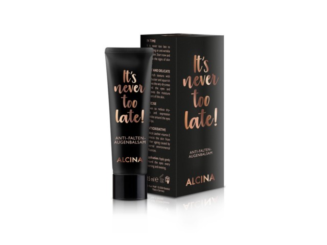 Alcina It's Never Too Late Balsam pod oczy interakcje ulotka balsam - 15 ml