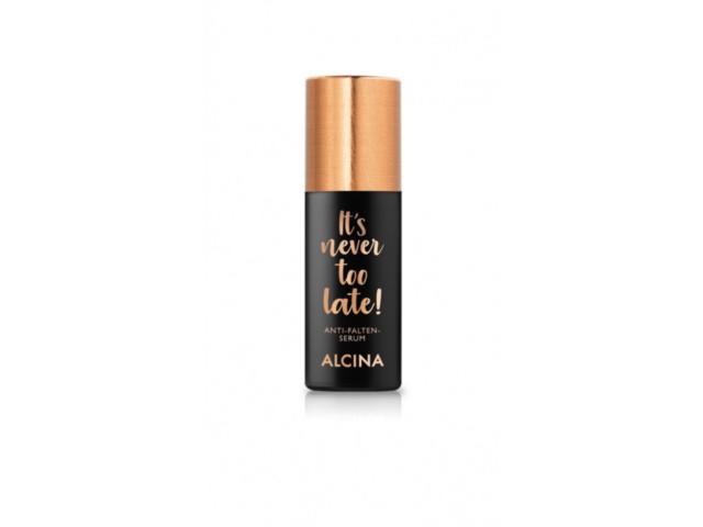 Alcina It's Never Too Late Serum przeciwzmarszczkowe do twarzy interakcje ulotka serum - 30 ml