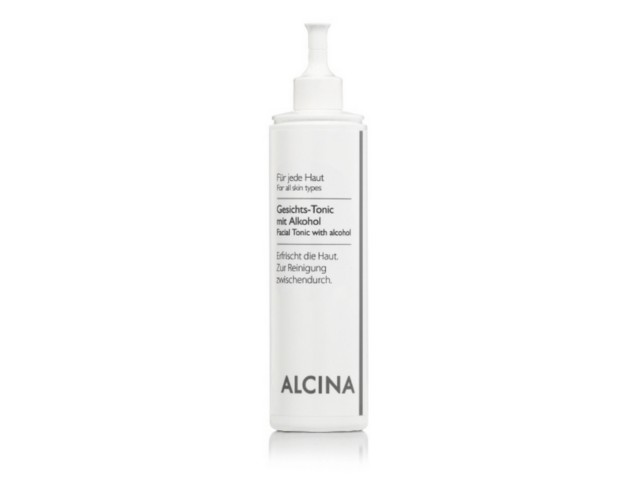 Alcina Tonik do twarzy z alkoholem interakcje ulotka tonik - 200 ml