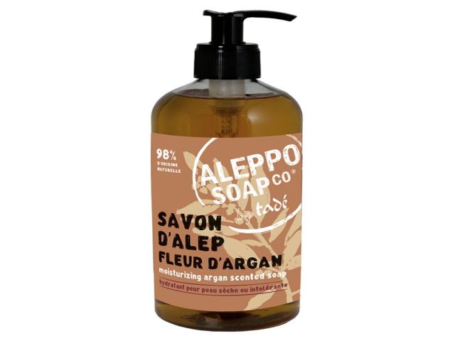 Aleppo Soap Co. Mydło w płynie oliwkowo-laurowe kwiat arganii interakcje ulotka mydło płynne  500 ml