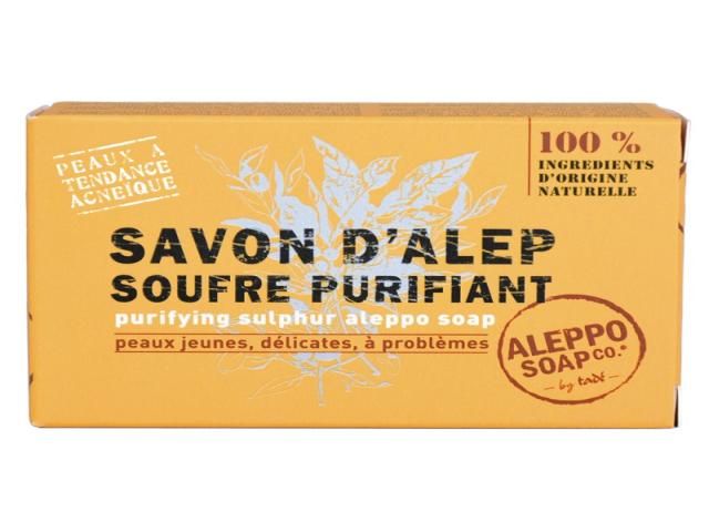 Aleppo Soap Co. Surgras Mydło antybakteryjne oliwkowo-laurowe siarkowe interakcje ulotka mydło - 150 g