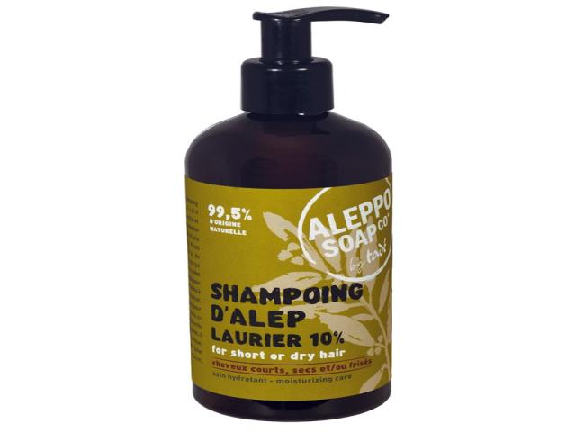 Aleppo Soap Co. Szampon do mycia włosów oliwkowo-laurowy 10% oleju laurowego Bio interakcje ulotka szampon - 300 ml