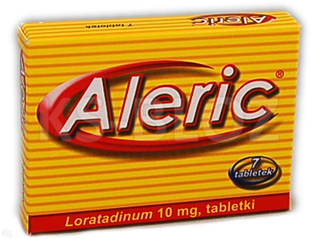 Aleric Lora interakcje ulotka tabletki 10 mg 7 tabl.