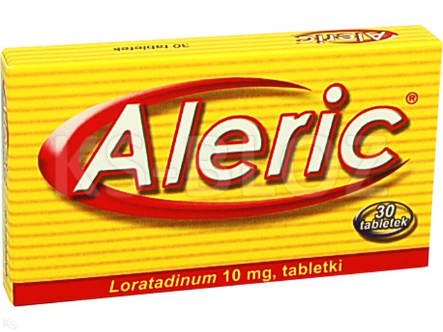 Aleric Lora interakcje ulotka tabletki 10 mg 30 tabl.