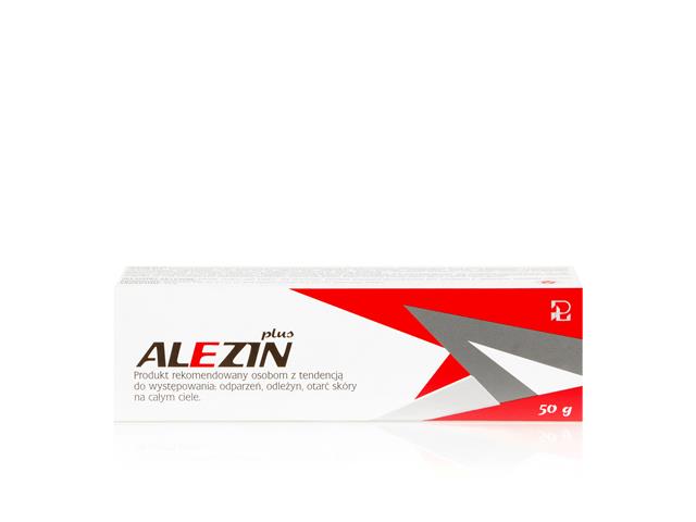 Alezin Plus interakcje ulotka krem - 50 g