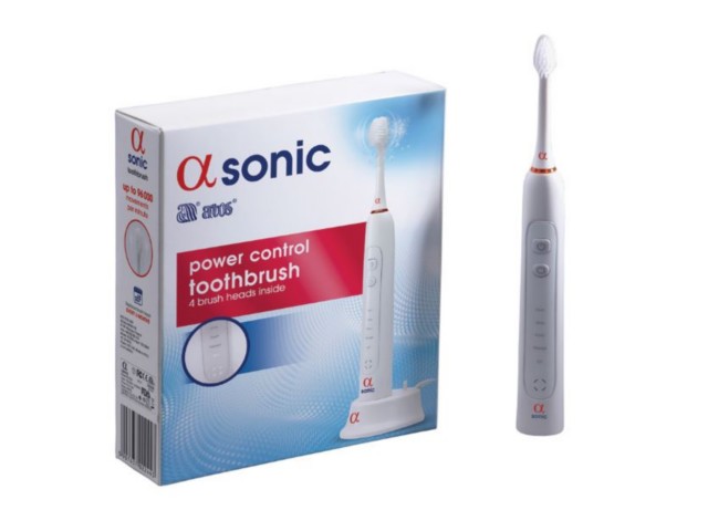 ALFA SONIC Szczot.d/zęb.soniczna + 4 końcówki interakcje ulotka szczotka - 1 szt.