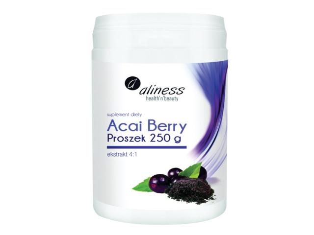 Aliness Acai Berry interakcje ulotka proszek - 250 g